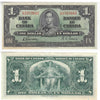 BC-21c 1937 Canada $1 Gordon-Towers, L/A, VF-EF (VF30)