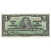 BC-21c 1937 Canada $1 Gordon-Towers, W/A, VF-EF (VF30)