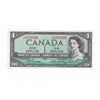 BC-37b-i 1954 Canada $1 Beattie-Rasminsky, L/Z, Uncirculated (MS60)