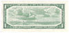 BC-37b-i 1954 Canada $1 Beattie-Rasminsky, O/Z, Almost Uncirculated (AU50)