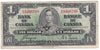 BC-21d 1937 Canada $1 Coyne-Towers, B/N, Fine (F12)