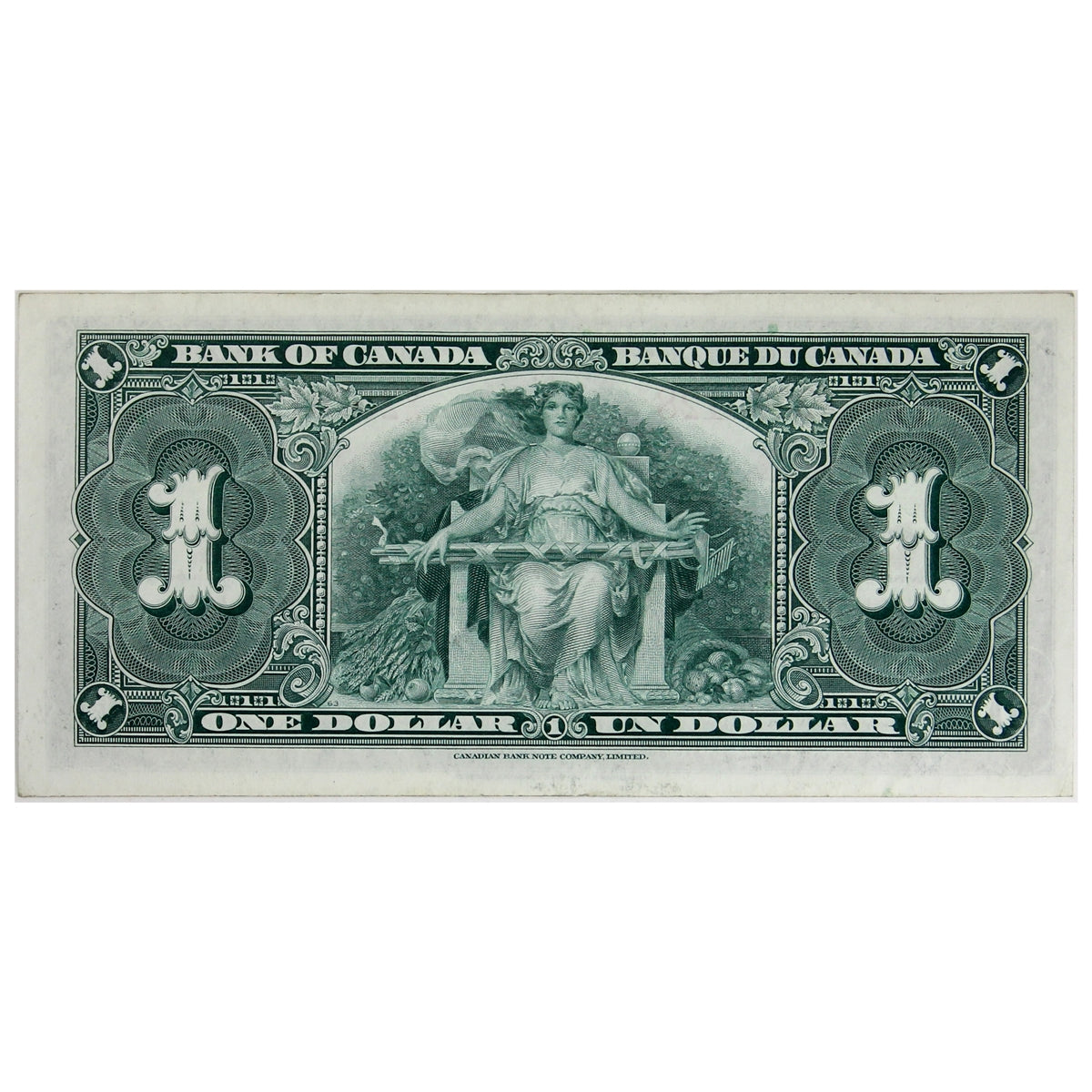 BC-21d 1937 Canada $1 Coyne-Towers, C/N, VF-EF (VF30)