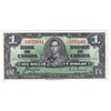 BC-21d 1937 Canada $1 Coyne-Towers, D/N, Extra Fine (EF40)