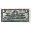 BC-21d 1937 Canada $1 Coyne-Towers, E/N, VF-EF (VF30)