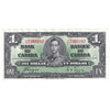 BC-21d 1937 Canada $1 Coyne-Towers, H/N, Very Fine (VF20)