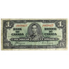 BC-21d 1937 Canada $1 Coyne-Towers, J/N, F-VF