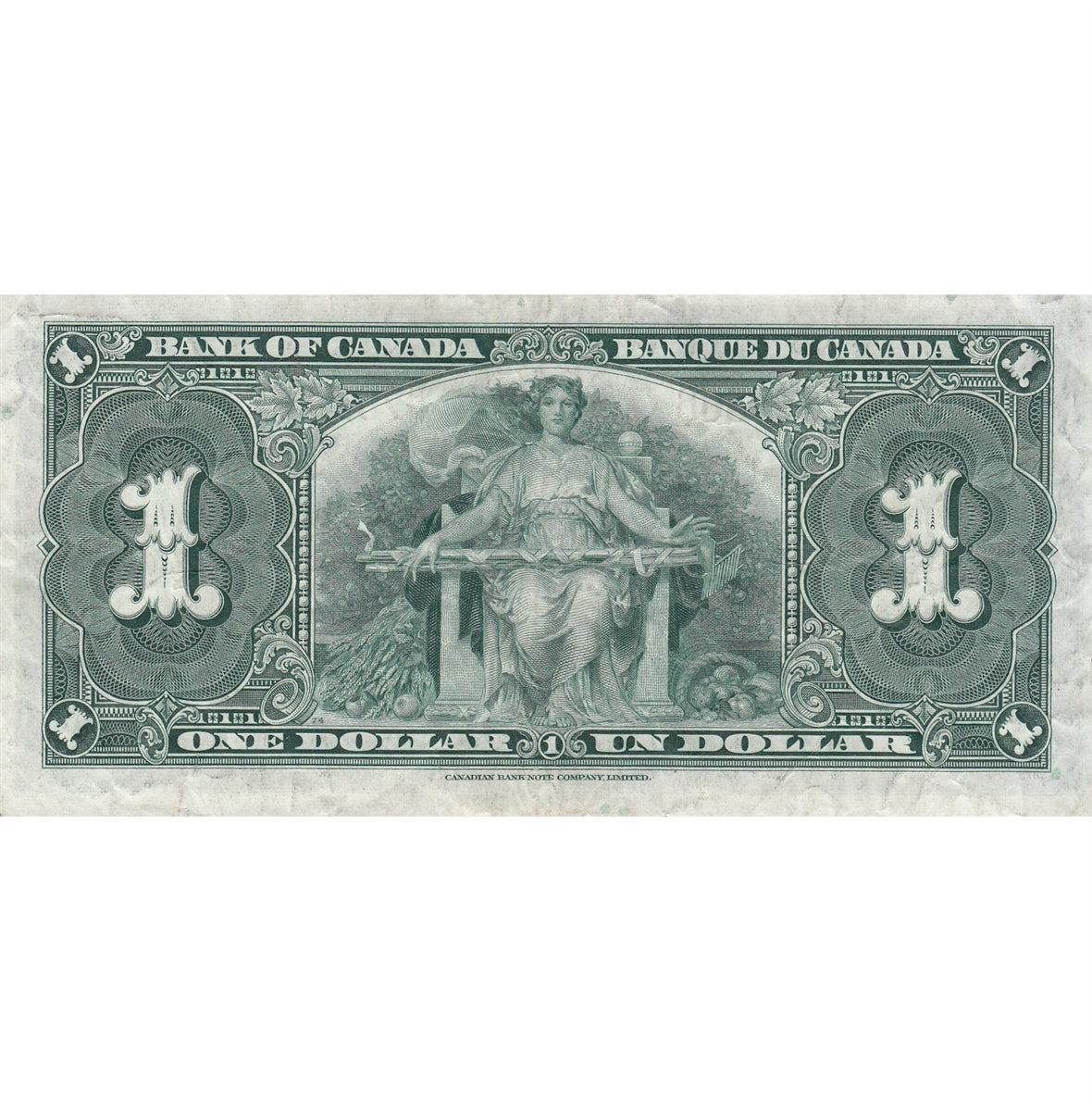 BC-21d 1937 Canada $1 Coyne-Towers, N/N, VF
