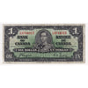 BC-21d 1937 Canada $1 Coyne-Towers, O/N, CIRC