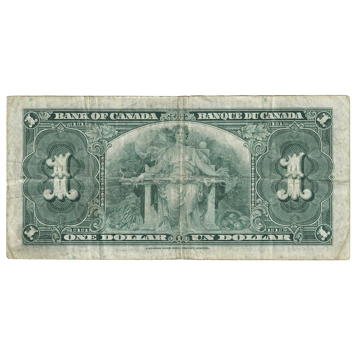 BC-21d 1937 Canada $1 Coyne-Towers, S/M, F
