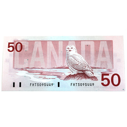 BC-59c 1988 Canada $50 Knight-Thiessen, FHT, Circ