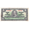 BC-21d 1937 Canada $1 Coyne-Towers, U/M, Circ