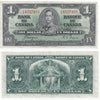 BC-21d 1937 Canada $1 Coyne-Towers, U/M, VF