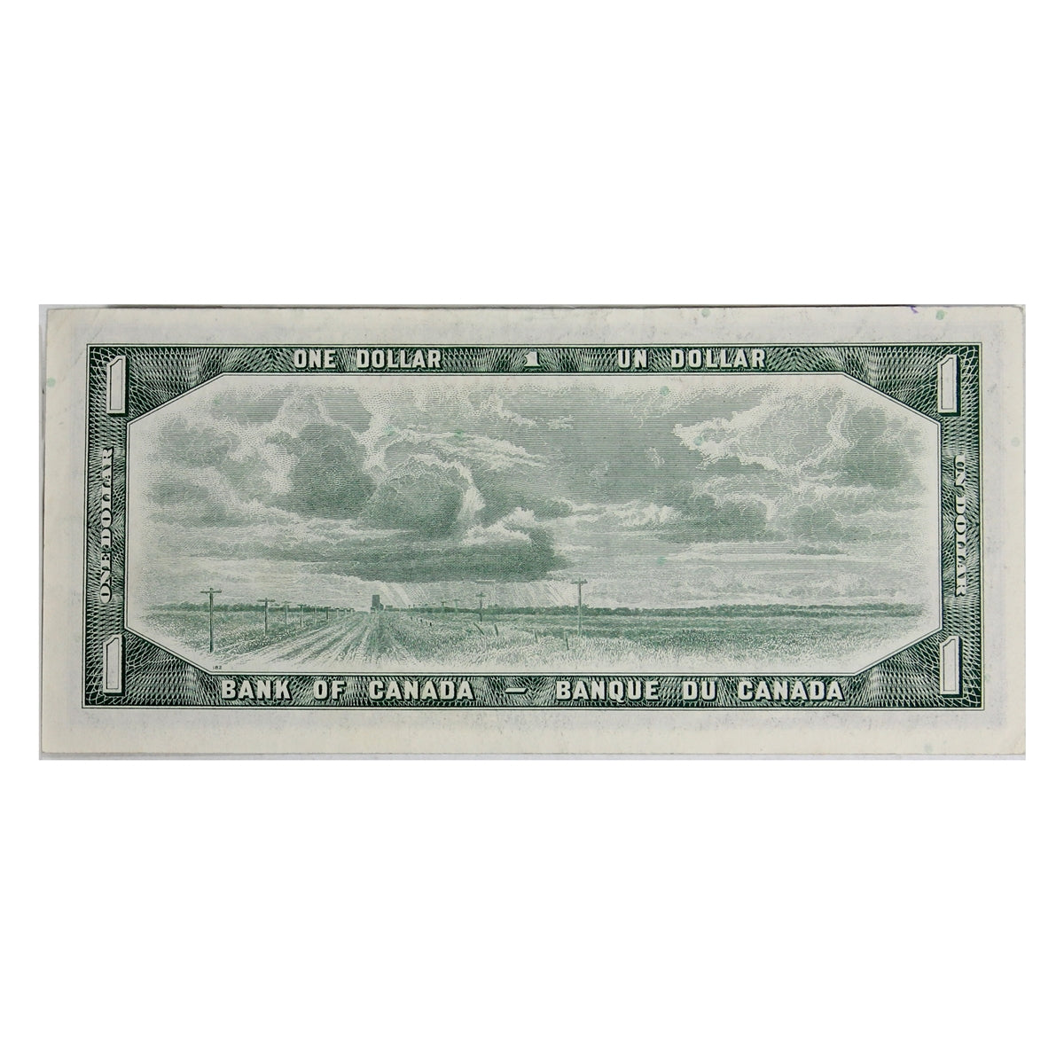 BC-37c 1954 Canada $1 Bouey-Rasminsky, I/F, Extra Fine (EF40)