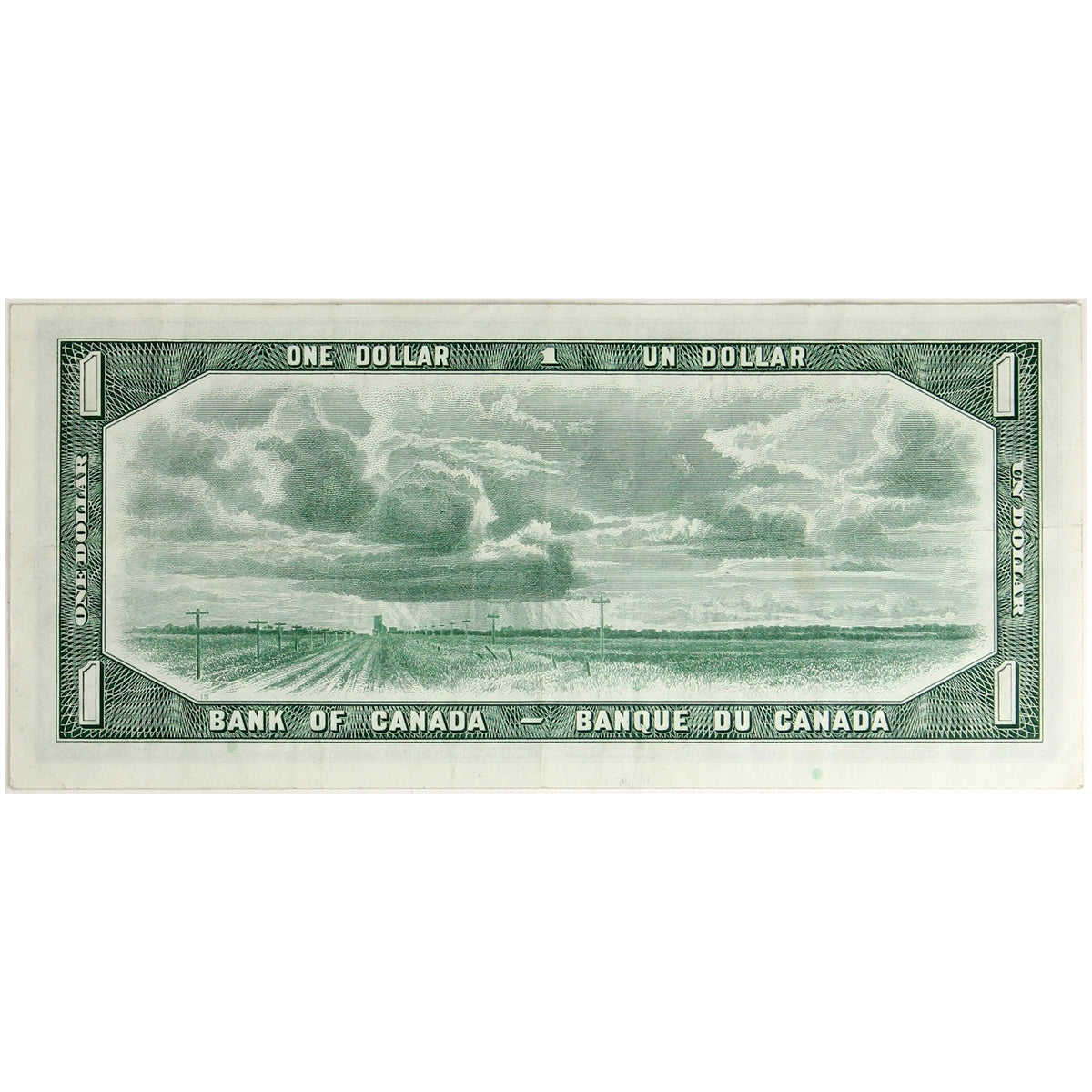 BC-29b 1954 Canada $1 Beattie-Coyne, Devil's Face, J/A, Very Fine (VF20)