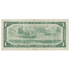 BC-29b 1954 Canada $1 Beattie-Coyne, Devil's Face, K/A, Fine (F12)
