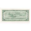 BC-37c 1954 Canada $1 Bouey-Rasminsky, O/F, Extra Fine (EF40)