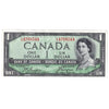 BC-29b 1954 Canada $1 Beattie-Coyne, Devil's Face, L/A, CUNC