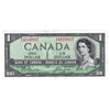BC-29b 1954 Canada $1 Beattie-Coyne, Devil's Face, M/A, VF-EF (VF30)