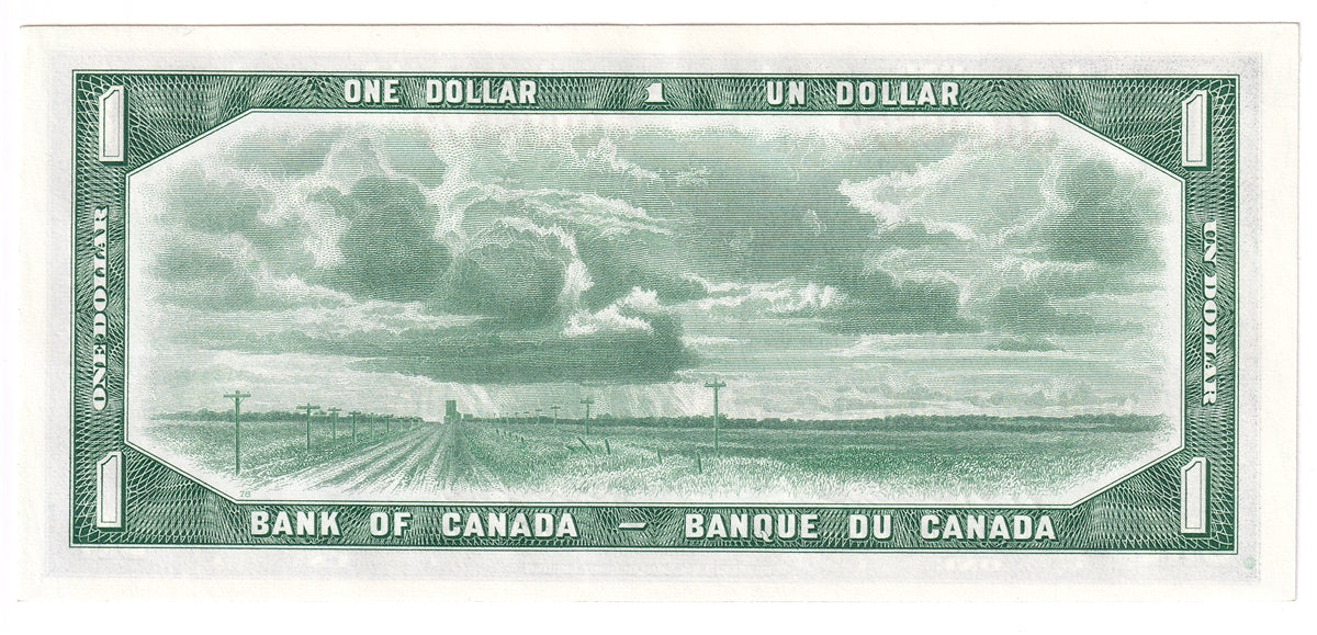 BC-37a 1954 Canada $1 Beattie-Coyne, F/N, Choice Uncirculated (CUNC63)