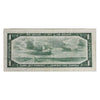BC-37a 1954 Canada $1 Beattie-Coyne, F/N, Very Fine (VF20)