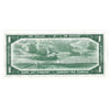 BC-37a 1954 Canada $1 Beattie-Coyne, R/L, AU-UNC (AU55)