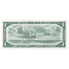 BC-37a 1954 Canada $1 Beattie-Coyne, V/L, EF-AU