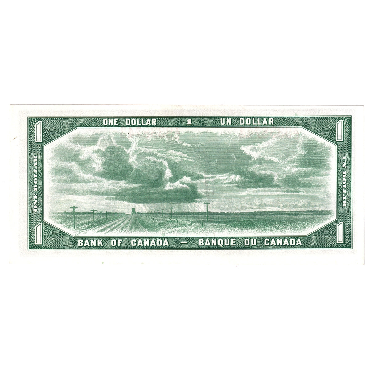 BC-37a 1954 Canada $1 Beattie-Coyne, X/L, Uncirculated (MS60)
