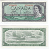 BC-37a-i 1954 Canada $1 Beattie-Coyne, G/M, Uncirculated (MS60)