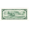 BC-37b 1954 Canada $1 Beattie-Rasminsky, A/Y, AU-UNC (AU55)