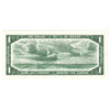 BC-37b 1954 Canada $1 Beattie-Rasminsky, G/Y, Choice Uncirculated (CUNC63)