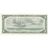 BC-37b 1954 Canada $1 Beattie-Rasminsky, H/Y, Uncirculated (MS60)
