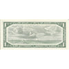 BC-37b 1954 Canada $1 Beattie-Rasminsky, I/Y, Almost Uncirculated (AU50)