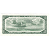 BC-37b 1954 Canada $1 Beattie-Rasminsky, I/Y, AU-UNC (AU55)