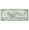 BC-37b 1954 Canada $1 Beattie-Rasminsky, K/Y, Uncirculated (MS60)