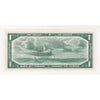 BC-37b 1954 Canada $1 Beattie-Rasminsky, P/N, Choice Uncirculated (CUNC63)