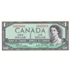 BC-37b 1954 Canada $1 Beattie-Rasminsky, T/Y, Uncirculated (MS60)