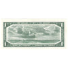 BC-37b 1954 Canada $1 Beattie-Rasminsky, U/O, AU-UNC (AU55)