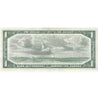 BC-37b 1954 Canada $1 Beattie-Rasminsky, W/O, EF-AU (EF45)