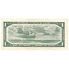BC-37b 1954 Canada $1 Beattie-Rasminsky, Y/O, EF-AU (EF45)