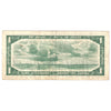 BC-37bA 1954 Canada $1 Beattie-Rasminsky, *A/Y, F
