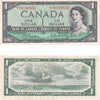 BC-37bA 1954 Canada $1 Beattie-Rasminsky, *A/Y, EF
