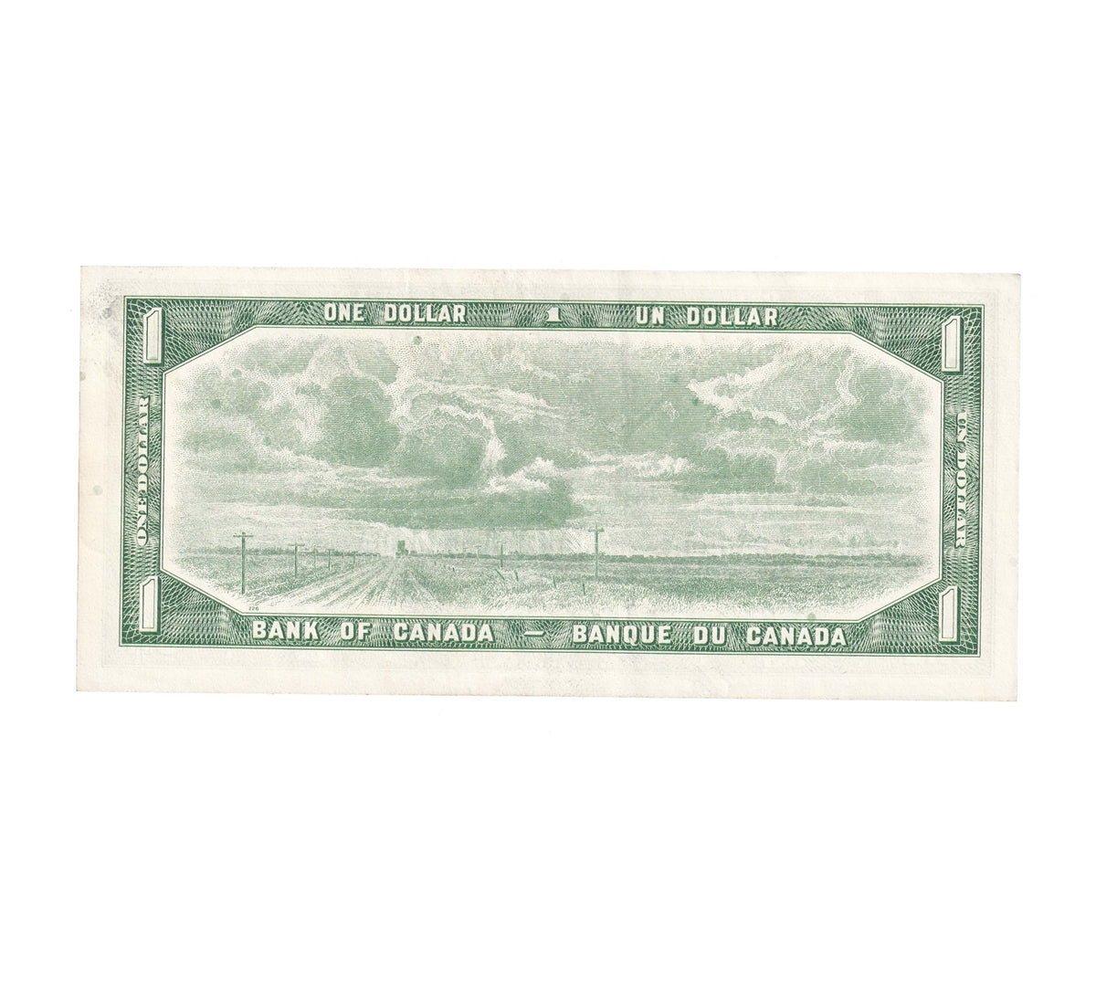 BC-37d 1954 Canada $1 Lawson-Bouey, E/I, EF-AU (EF45)