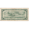BC-37bA 1954 Canada $1 Beattie-Rasminsky, *O/Y, Fine (F12)