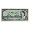 BC-37bA 1954 Canada $1 Beattie-Rasminsky, *SO, AU-UNC (AU55)