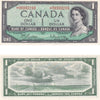 BC-37bA 1954 Canada $1 Beattie-Rasminsky, *S/O, Uncirculated (MS60)