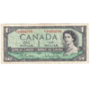 BC-37bA 1954 Canada $1 Beattie-Rasminsky, *S/O, VF