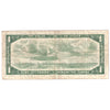 BC-37bA-i 1954 Canada $1 Beattie-Rasminsky, *B/M, Without FPN, Fine (F12)