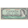 BC-37b-i 1954 Canada $1 Beattie-Rasminsky, A/F, UNC