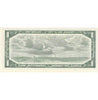 BC-37b-i 1954 Canada $1 Beattie-Rasminsky, A/F, UNC