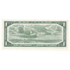 BC-37b-i 1954 Canada $1 Beattie-Rasminsky, B/F, UNC